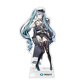 Alger Non-Products Nikke Acrylic Stand, Liberty, Approx. Width 1.7 - 4.2 inches (43 - 106 mm x 120 mm), Acrylic