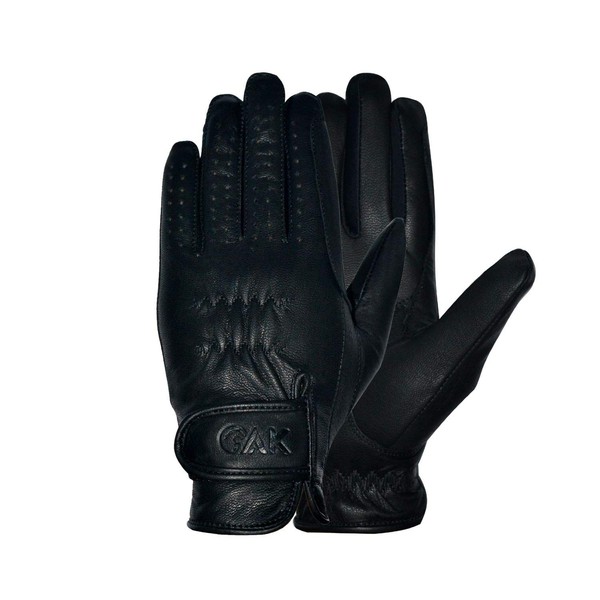 AK Classic Real Soft Touch Full Grain Leather Riding Gloves,