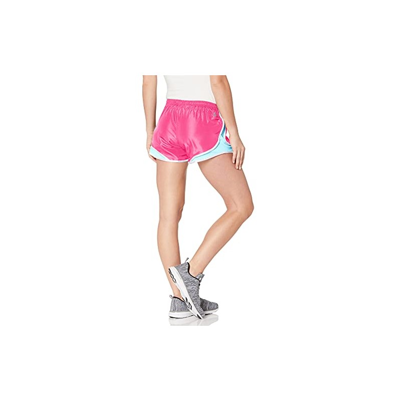 SOFFE MJ Pantalón Corto, Azul, púrpura Fucsia (Fuchsia Purple/Scuba Blue),