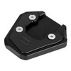 Worldmotop Motorcycle Kickstand Pad Enlarger Extension Side Stand Plate Replacement