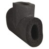 2" x 53/64" Elastomeric Tee Pipe Fitting Insulation, 1/2" Wall