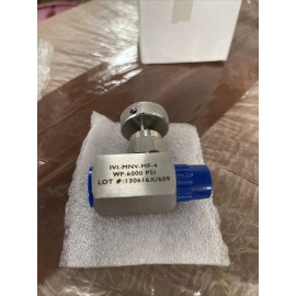 IVI 1/4” 6000-PSI MINI NEEDLE VALVE, SS 316 (IVI-MNV-MF-4)
