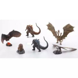 Plex Godzilla 2019 Ver. Art Spirits Hyper Modeling Series Bandai 3-Inch Mini-Figure - Burning Godzilla