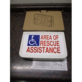 Emergi-lite Thomas & Betts Sign Electric Rescue Assistance Battery backup on 1 side SN-B42S