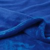 Bedford Home Oversized Microfiber Velvet Solid Polyester Throw Blanket –