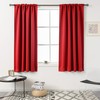 DUALIFE Red Blackout Curtains for Bedroom Small Windows - 45