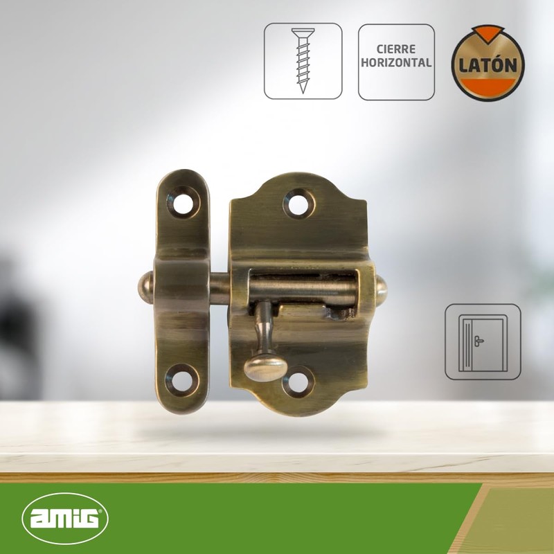 Amig – Türriegel – Modell 720 – Aus Messing –