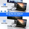 USB C Adapter, USB C Docking Station with HDMI 4K,