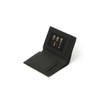 Daks (신세계강남점)DBWA1F375BK 블랙 음각패턴 소가죽 중지갑 (DB W A1F375BK) Black