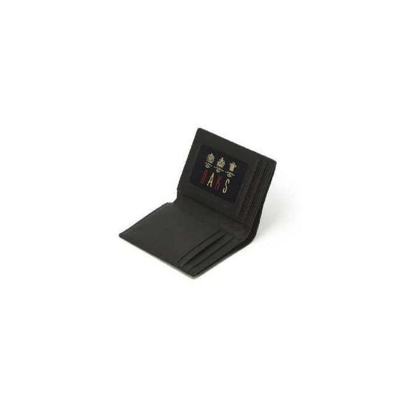 Daks (신세계강남점)DBWA1F375BK 블랙 음각패턴 소가죽 중지갑 (DB W A1F375BK) Black