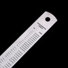 Operitacx Double Sided Metal Ruler Stainless Steel for Sewing Metric