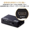 Elecom DH-SW4KP31BK HDMI Switcher, 4K, 60 Hz (18 Gbps), 3