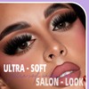 B&Q Fluffy Lash Clusters Kit Full,300D Thick Cluster Eyelash Extension