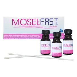 Moselyfast Solución Caja C/3 Frascos 8ml Con Monsel