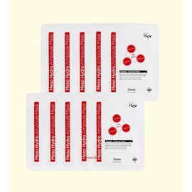 Isorb Mezzo Hydro Ampoule Mask Pack (10 sheets) / 아이소브 메조 하이드로 앰플 마스크 팩 (10장)