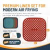 Reusable Silicone Air Fryer Liners - Non-Stick & Easy Clean