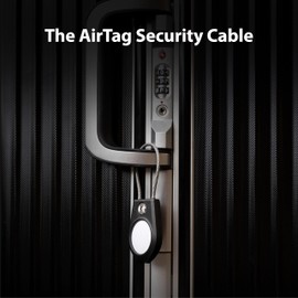 TagVault™ AirTag Security Cable (2 Pack) - The Secure AirTag Wire Cable Holder | Machined Torx Screw, Waterproof, Compact | Great for Luggage, Keys, Backpacks & More | Elevation Lab