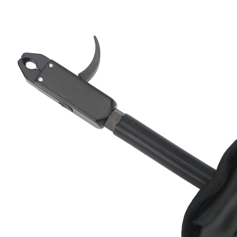 Bow Caliper Release Aid Aluminum Alloy Neoprene Wrist Strap Archery