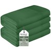 Royale Linens 2 Pack Bulk Flat Sheet Set - Top