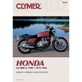 1975-1983 Honda GL 1000 1100 Gold Wing Clymer Manual