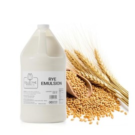 RYE Emulsion for Baking - Flavoring Blend for Breads, Cookies, Cakes, Ice Cream, Smoothies, Beverages & More - 1 Gallon Kosher, RYE Emulsion by Collective Aromas Co.