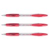 BIC Pack of 3 Atlantis Classic Retractable Ballpoint Pens Medium