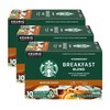 Starbucks Coffee K-Cup Pods, Breakfast Blend Medium Roast, Ground Coffee