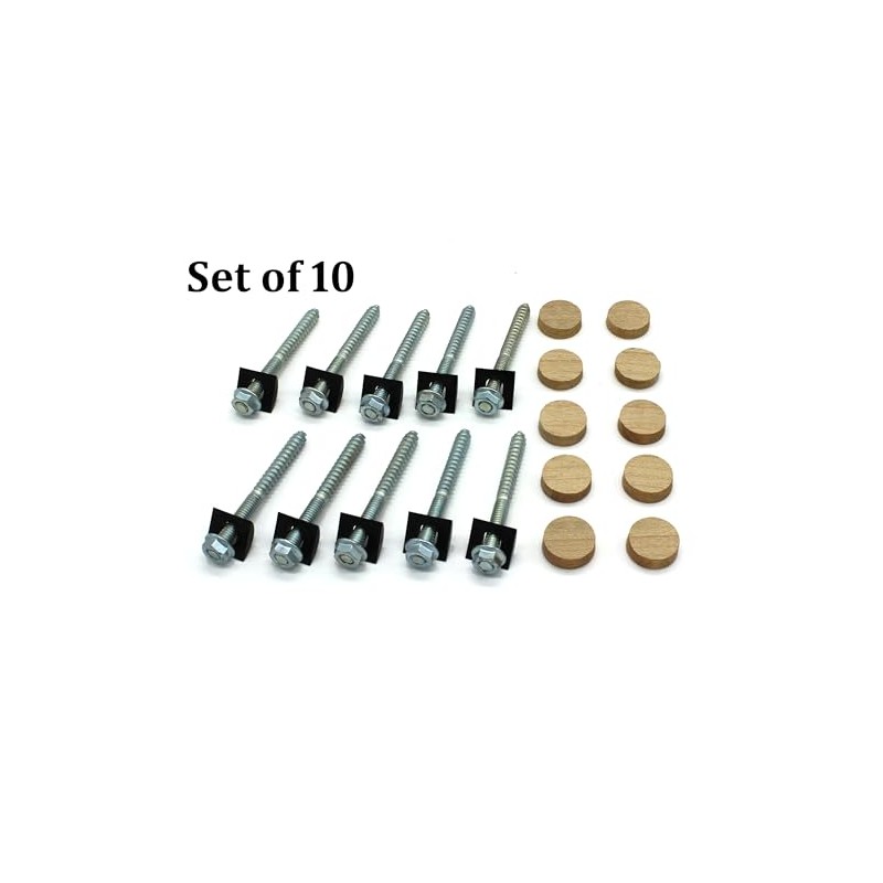 Stair Handrail Bolt Kit - Includes Rail Bolts (3 1/2"