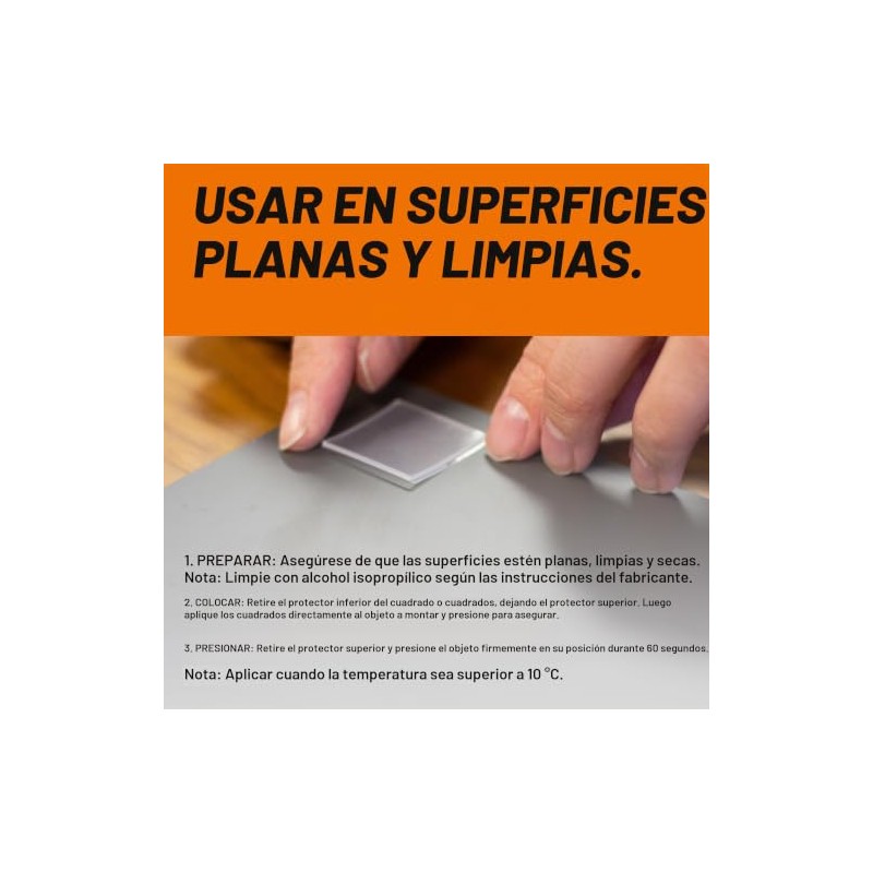 Gorilla Tough & Clear - Cuadros de cinta de doble