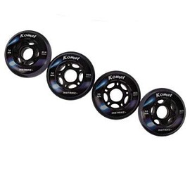Instrike Set of 4 Komet 82A outdoor professional castors for high demands (68 mm)