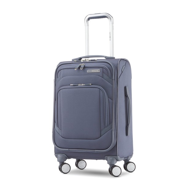 Samsonite Ascentra Softside Luggage, Carry-On Spinner, Slate