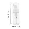 Alipis Foaming Pump Bottle Set 20pcs Mini Travel Toiletries Bottles