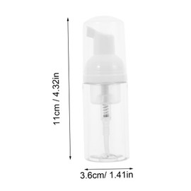 Alipis Foaming Pump Bottle Set 20pcs Mini Travel Toiletries Bottles Foam Soap Dispenser for Foam Soap Refillable