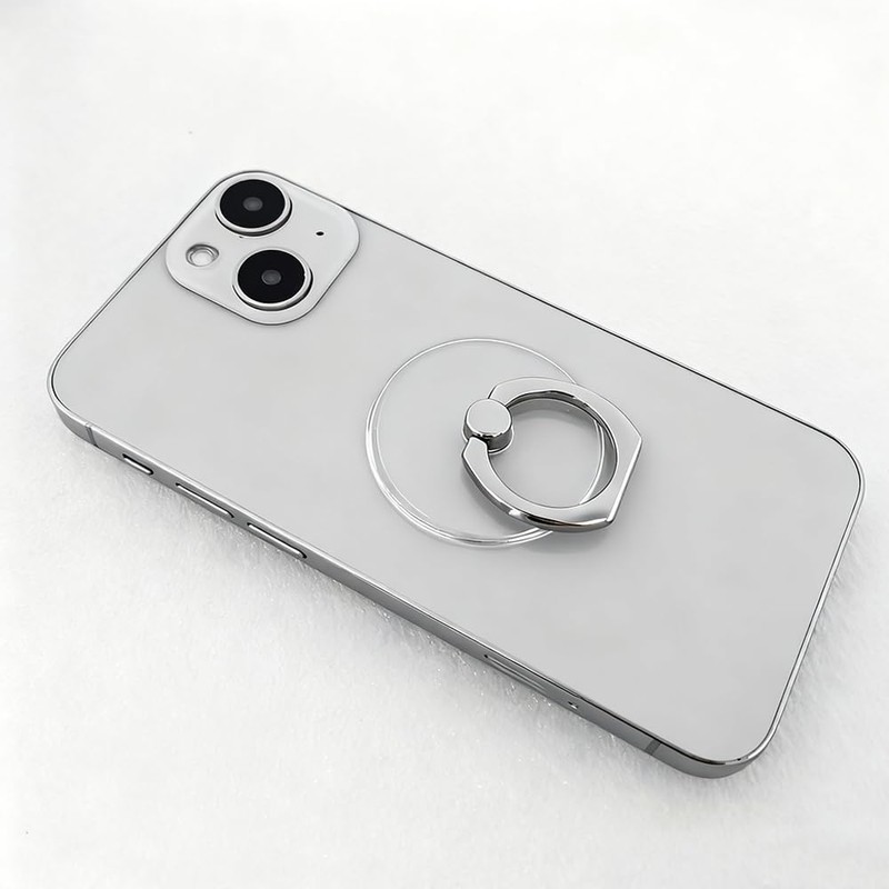 LKCCTK Clear Smartphone Ring, Set of 5, Round, 360 Degree
