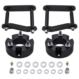 Waverspeed 3" Front & 2" Rear lift Leveling Kit for Nissan Frontier Xterra 2005-2023, for Suzuki Equator 2009-2012, 2WD 4WD Lift Strut Spacers Steel Lift Shackles