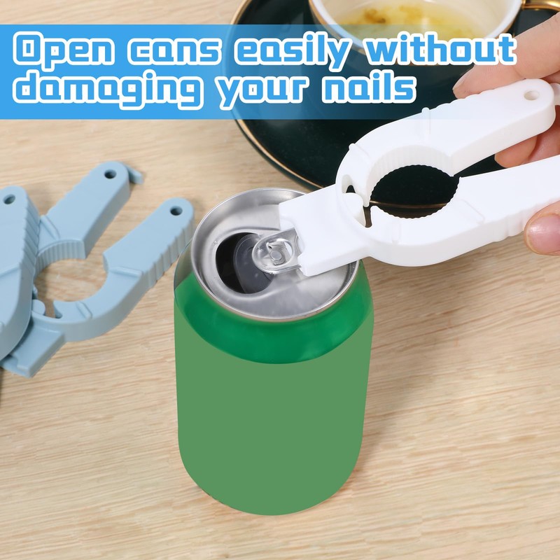 3Pcs Bottle Openers for Arthritic Hands, Multifunctional Plastic Bottle Can