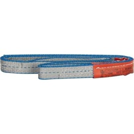Lift-All EE2801TFX3 Tuff-Edge Polyester Web Sling: 36" x 1", Flat Eye & Eye