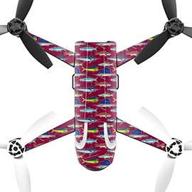 MightySkins Skin Compatible with Parrot Bebop 2 - Saltwater Collage | Protective, Durable, and Unique Vinyl Decal wrap Cover | Easy to Apply, Remove, and Change Styles | Made in The USA