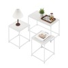 Furinno Camnus Modern Living Room Table Set with One Coffee