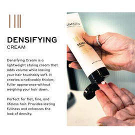 ZENAGEN Densifying Leave-In Cream | Thickening Smoother + Polisher, Enhances Hair Density, Strengthens & Hydrates, Smooths & Reduces Frizz, Plant-Based, Vegan, All Hair Types, 4 oz