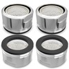 4Pcs Bathroom Faucet Aerator Replacement Set 15/16" 24mm, 2.2 GPM