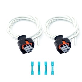 2X Injector Pigtail Connector Replacement for Duramax L5P Engine V8 6.6L Equipment Multi-Purpose Wire Plug Pigtail Kit PT3739