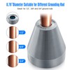 Ground Rod Cap Driver Pad Hammer Driving.Great for 1/2'' 5/8"