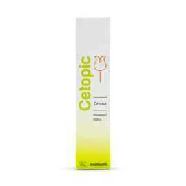 Cetopic Crema | Vitamina C, E, Ácido Hialuronico y Panthenol | Antiedad, Antioxidantes, Antimanchas | Para Manchas Oscuras en Cara, Cuello | Tubo con 