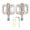 2PCS Folding Bike Pedals Ti Alloy Non Slip 3 Sealed