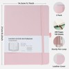 HOMEMARS Notebook, Notebook, Notebook A5 Squared, Notebook A5, Journal Book,