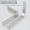 Sayayo Stainless Steel Shelf Brackets Wall Brackets for Shelves Shelf