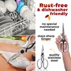 Gidli 2 Pack Kitchen Scissors & Kitchen Shears - Lifetime