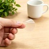 1.5 Inch Round Clear Stickers for Sealing, 500 PCS