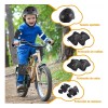 7pzas Kit De Proteccion Rodilla Codo Mano Patinaje Para Niño